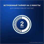 Электрическая зубная щётка Oral-B Pro Series 3, 1 сменная насадка, дорожный футляр, с датчиком давления, Черная 4210201291749 - фото 51839