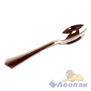Ложка TaMbien столовая пластиковая металлик 17.5 см. (18шт/уп)
