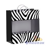 Пакет мягкий пластик с пластик.ручками 24х26 Саванна (40) ТИКО