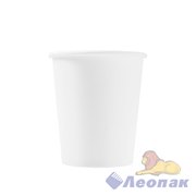Стакан бумажный 250 мл Белый Д80 (50/1000) №1404