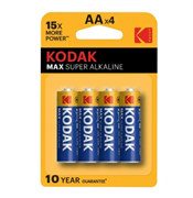 Батарейка KODAK LR06 пальч.4шт на блистере цена за 1 шт 701-4 - фото 52386