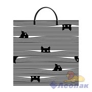 Пакет с пластик.ручками 35х36 "Любопытство" (10/100) ТИКО