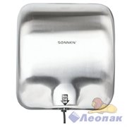 Сушилка для рук SONNEN HD-999, 1800 Вт, нержавеющая сталь, антивандальная, хром, 604746