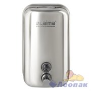 Дозатор для жидкого мыла LAIMA PROFESSIONAL INOX (гарантия 3 года), 1 л, нержавеющая сталь, зеркальный, 605393 605393 - фото 52513