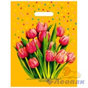 П-выр.ручка 31х40-60мкм Солнечный букет ламин (50/500) Интер
