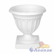 Вазон "Олимпия" 12л белый (уп.5)