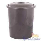 Бак для мусора"Эконом" 40л (уп.5) с крышкой