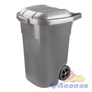 Бак для мусора "Эконом" 65л (на колесах)
