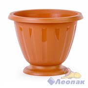 Вазон "Пальмира" 10л (коричневый)