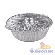 Форма алюм. КАСТРЮЛЯ с крышкой (7100мл) h=115мм 390х290мм (25шт/2уп) Y291121