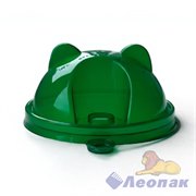 Крышка купольная D=90 САТ темно-зеленая (45шт/900шт) СП
