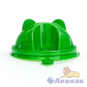 Крышка купольная D=90 САТ ярко-зеленая (45шт/900шт) СП