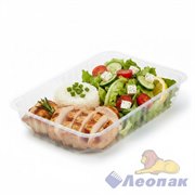 Контейнер б/крышки  500г.прямоуг.186х132х34,4 (500/100) Упакс-Юнити 1640/1 - фото 52770