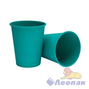 Стакан бумажный 350мл все в бирюзовом (50шт/20уп) / Л
