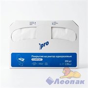Индивидуальные туалетные покрытия на унитаз Protissue 1сл. р-р. 410*370 (250шт/уп/10уп) С389