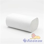 Полотенца бумажные листовые 1сл. V-сл., р-р 22*21, белые с тиснением (200шт/20уп) ПП517-1ФОР200V