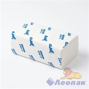 Полотенца бумажные листовые Protissue, Z-сл, 2-сл, 24*21.5см (190л/21уп) С443