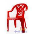 Кресло пластиковое №6 КРАСНОЕ  Престиж-2  /Стандарт - фото 5634