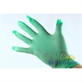 Перчатки нитриловые смотровые  S  зеленые (50пар/10уп) - фото 7503