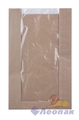 Пакет бумажный 250х400х100(160) с окном Крафт ламин. (1уп/50шт/1000) - фото 8912