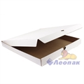 Коробка под пиццу 400х400х40 (50шт/1уп) белая - фото 9948