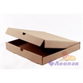 Коробка под пиццу 350х350х40 (50шт/1уп) серая/К - фото 9955